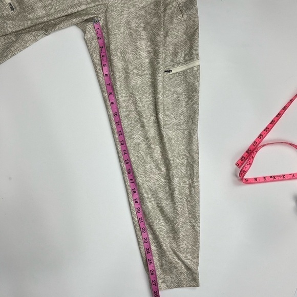 Athleta venture printed pant jogger drawstring pants size 6 - Picture 14 of 14